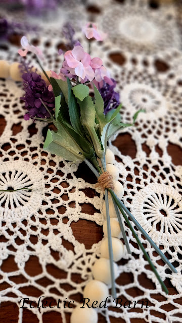 Spring Wrath. Share NOW. #wreath, #springdecor, #wreaths, #eclecticredbarn, #decor,#dollaretree